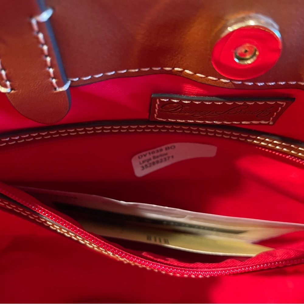 New Dooney & Bourke Large Barlow Lizard embossed leather - Picture 13 of 16